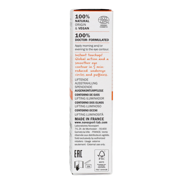 NOVEXPERT  Radiance Lifting Vitamin C Eye Contour eye cream, 15 ml