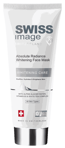 SWISS IMAGE Absolute Radiance Whitening sejas maska, 75 ml