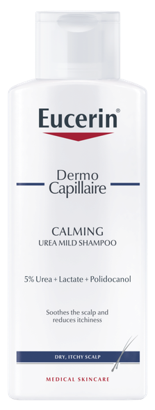 EUCERIN Dermo Capillaire Calming Urea šampūns, 250 ml