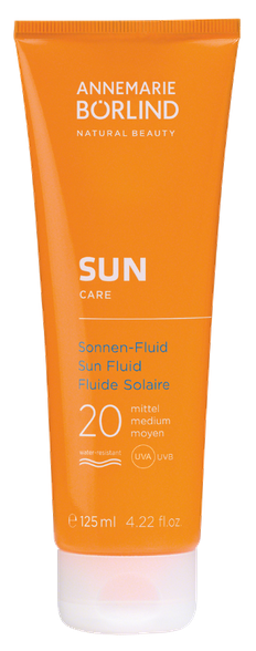 ANNEMARIE BORLIND Sun SPF20 fluīds, 125 ml