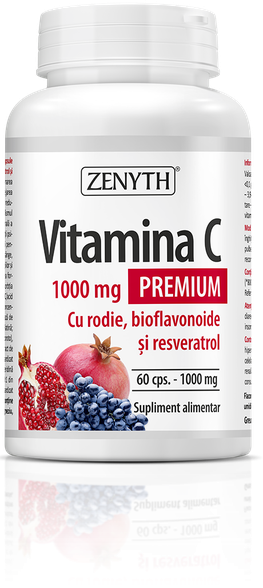 ZENYTH Premium C vitamīns kapsulas, 60 gab.