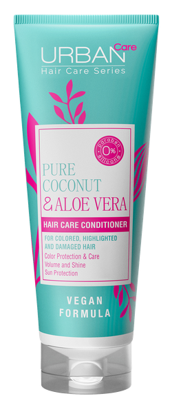 URBAN CARE Pure Coconut & Aloe Vera matu kondicionieris, 250 ml