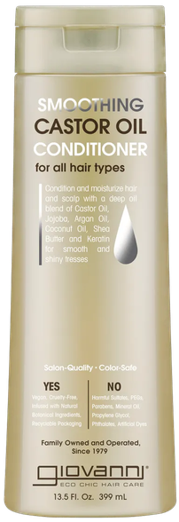 GIOVANNI Smoothing Castor Oil conditioner, 399 ml