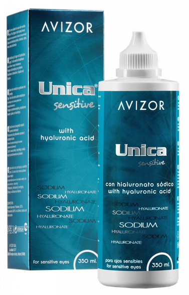 AVIZOR Unica Sensitive жидкость для контактных линз, 350 мл