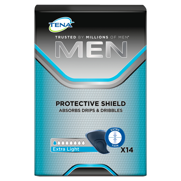 TENA Men Protective Shield Level 0 uroloģiskie ieliktņi, 14 gab.