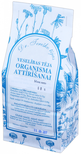 DR.TEREŠKO Body Cleansing loose tea, 60 g
