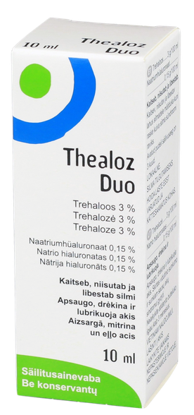 THEALOZ  Duo eye drops, 10 ml