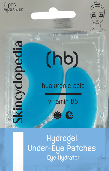 SKINCYCLOPEDIA With Hyaluronic Acid, Vitamin B, Niacinamide, Ceramides and Collagen eye patches, 2 pcs.