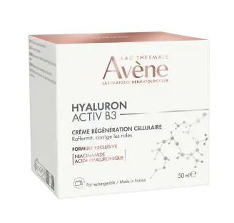 AVENE Hyaluron Activ B3 Cell Regeneration dienas sejas krēms, 50 ml
