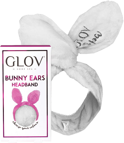 GLOV Bunny Ears Grey spa matu lenta, 1 gab.