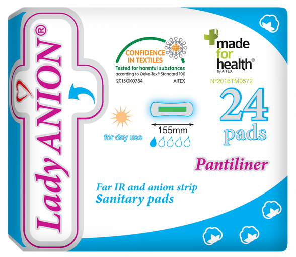 LADY ANION Pantiliner pantyliner, 24 pcs.