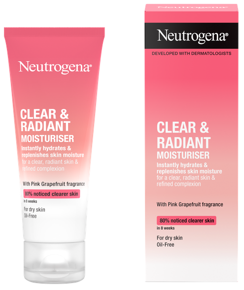 NEUTROGENA Clear&Radiant mitrinātājs, 50 ml