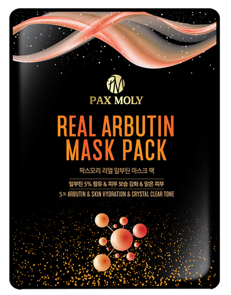 PAX MOLY Real Arbutin маска для лица, 25 мл