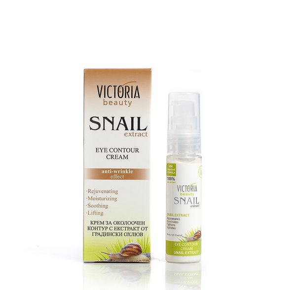 VICTORIA BEAUTY Snail Extract крем для кожи вокруг глаз, 30 мл