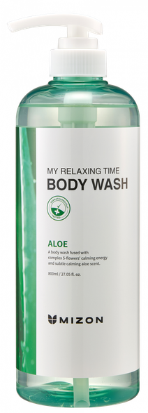 MIZON My Relaxing time Aloe shower gel, 800 ml