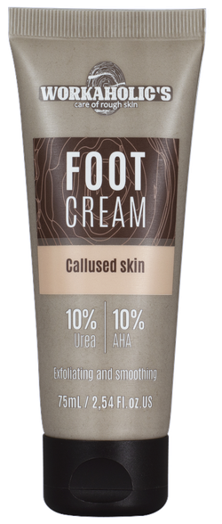 With Urea (10 %) And AHA Acids (10 %) foot cream, 75 ml