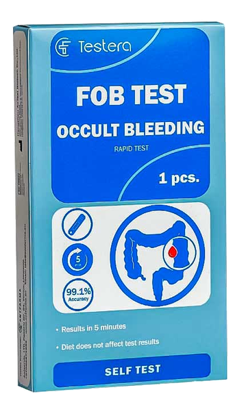 TESTERA FOB Concealed Bleed test, 1 pcs.