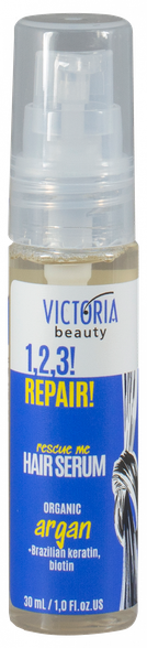 VICTORIA BEAUTY 1,2,3! Repair! for Damaged Hair hair serum, 30 ml