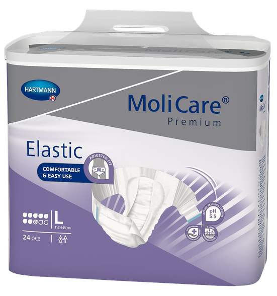 MOLICARE Premium Elastic 8 diapers, 24 pcs.