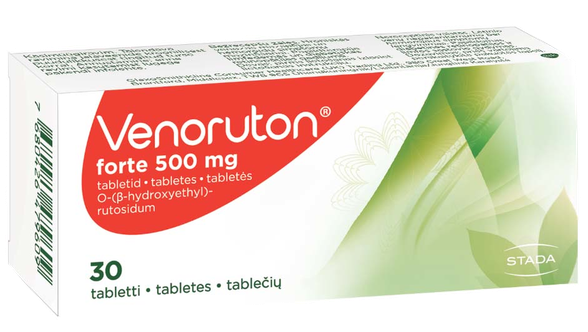 VENORUTON   Forte 500 mg pills, 30 pcs.