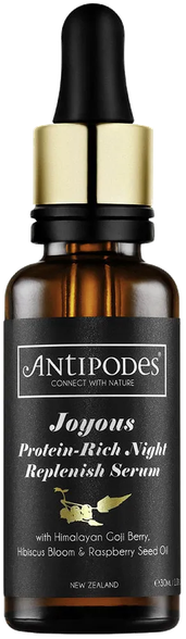 ANTIPODES Joyous Protein-Rich Night Replenish serum, 30 ml