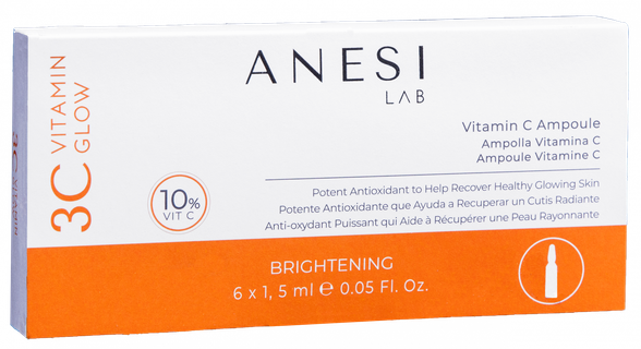 ANESI LAB 3C Vitamin Glow facial 1.5 ml ampoules, 6 pcs.