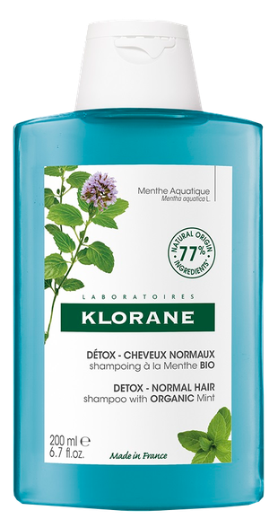 KLORANE Aquatic Mint šampūns, 200 ml