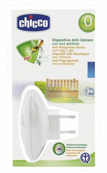 CHICCO Anti-Mosquito Ультразвуковое средство защиты от насекомых, 1 шт.