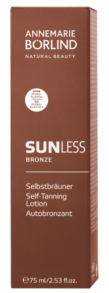 ANNEMARIE BORLIND Sunless Bronze pašiedeguma losjons, 75 ml