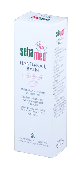 SEBAMED Hands and Nails Moisturizing balm, 75 ml