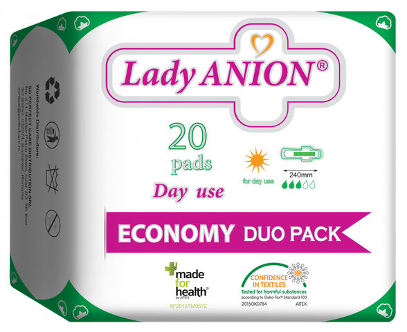 LADY ANION Day Use pads, 20 pcs.