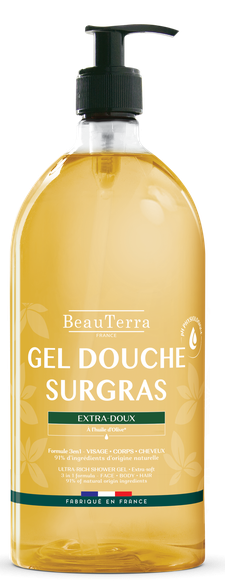 BEAUTERRA Extra-Doux dušas želeja, 1000 ml