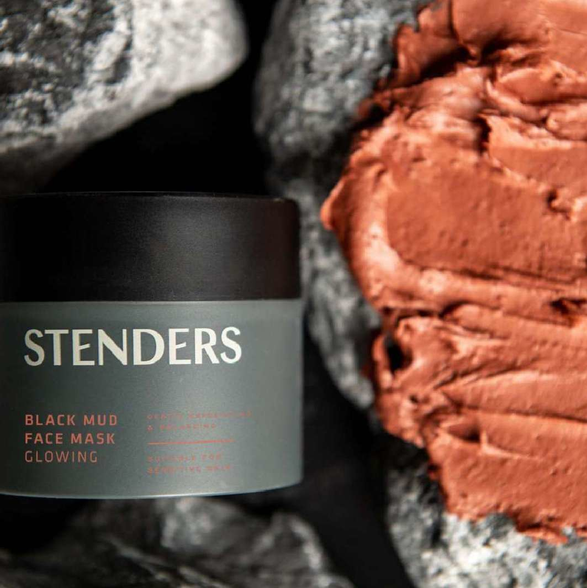 STENDERS Black Mud Glowing facial mask, 50 g