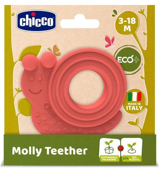 CHICCO Snail teether, 1 pcs.