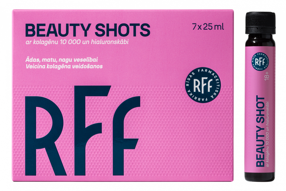 RFF Beauty Shots 25 ml pudelītes, 7 gab.