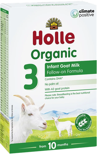 HOLLE Infant Goat Milk Nr. 3 молочная смесь, 400 шт.