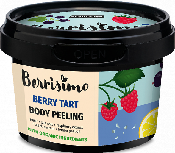 BEAUTY JAR Berrisimo Berry Tart skrubis, 350 g