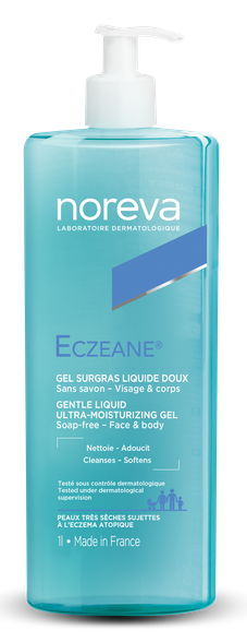 NOREVA Eczeane Gentle cleansing gel, 1000 ml