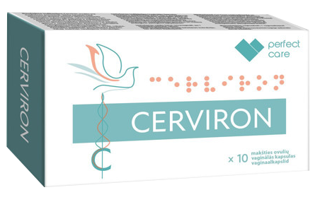 CERVIRON vaginal capsules, 10 pcs.