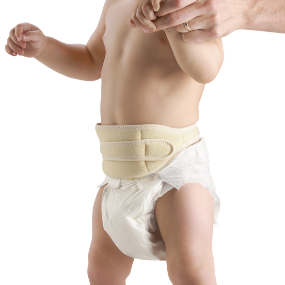 TONUS ELAST 0511D-01, Beige elastic umbilical hernia belt, 1 pcs.