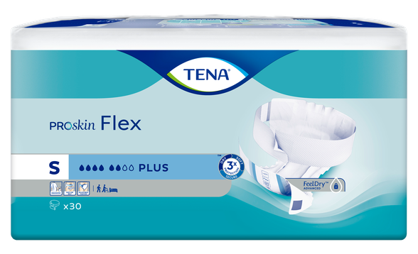 TENA Flex Plus S diapers, 30 pcs.