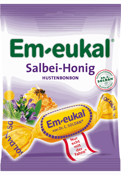EM-EUKAL Salbei-Honig herbal drops, 75 g