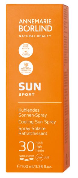 ANNEMARIE BORLIND Cooling SPF30 солнцезащитный спрей, 100 мл