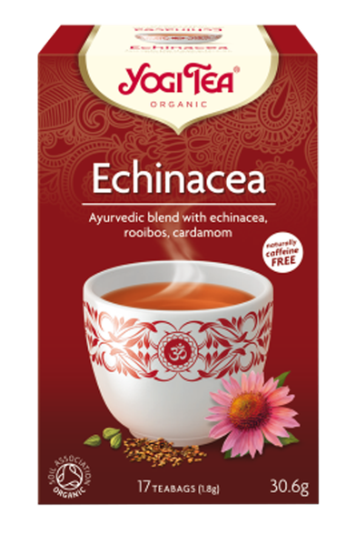 YOGI TEA Echinacea, 1.8g tea bags, 17 pcs.