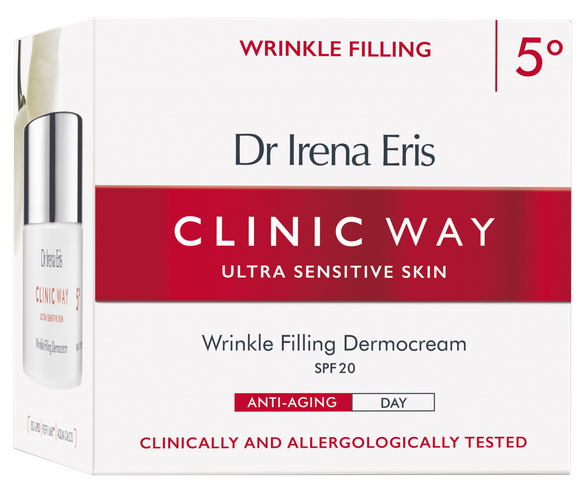 CLINIC WAY  5 Wrinkle Filling  SPF 20 дневной крем для лица, 50 мл