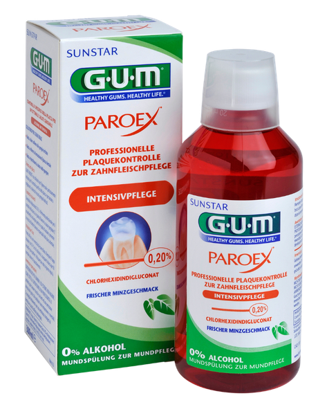 GUM Paroex 0,20% CHX mutes skalojamais līdzeklis, 300 ml