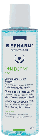 ISISPHARMA Teen Derm Aqua мицеллярная вода, 250 мл