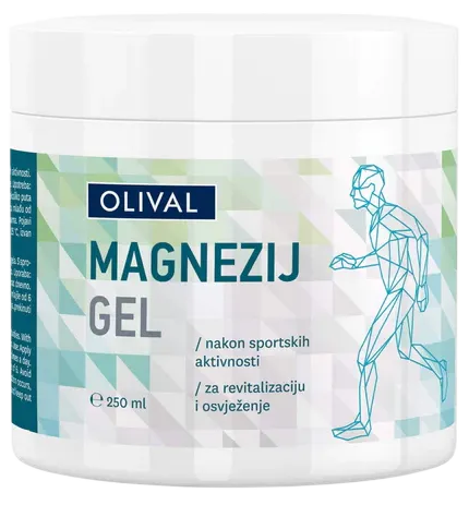 OLIVAL Magnesium želeja, 100 ml