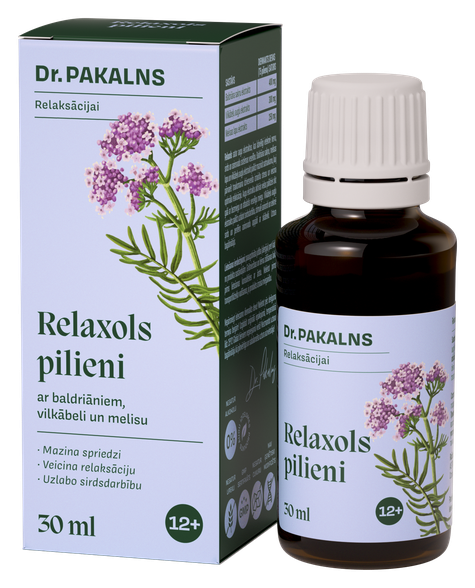 DR. PAKALNS Relaxols Stress Support pilieni, 30 ml