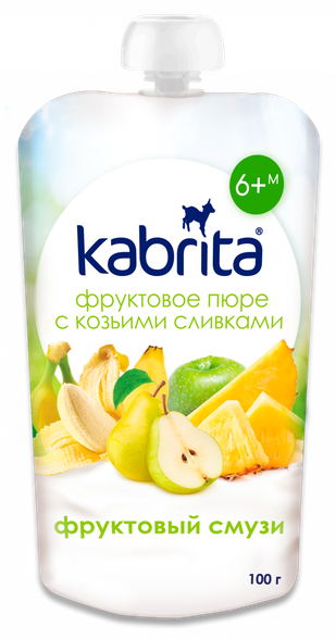 KABRITA Fruit puree, 100 g